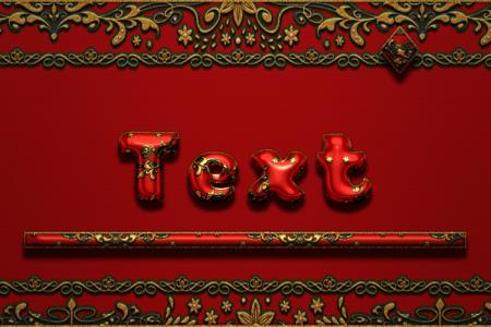 Luxury royal text effect