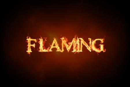 Realistic Flaming Text effect online