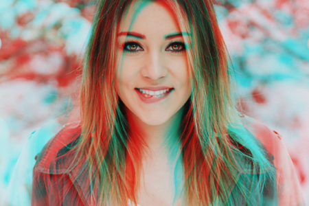 Create 3D Anaglyph photo effect