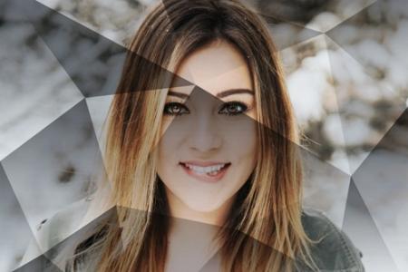 Create crystal effects for photos