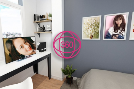 Make 360 image degree  online - Make 360 degree view the living room