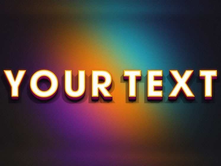 make 3d text online